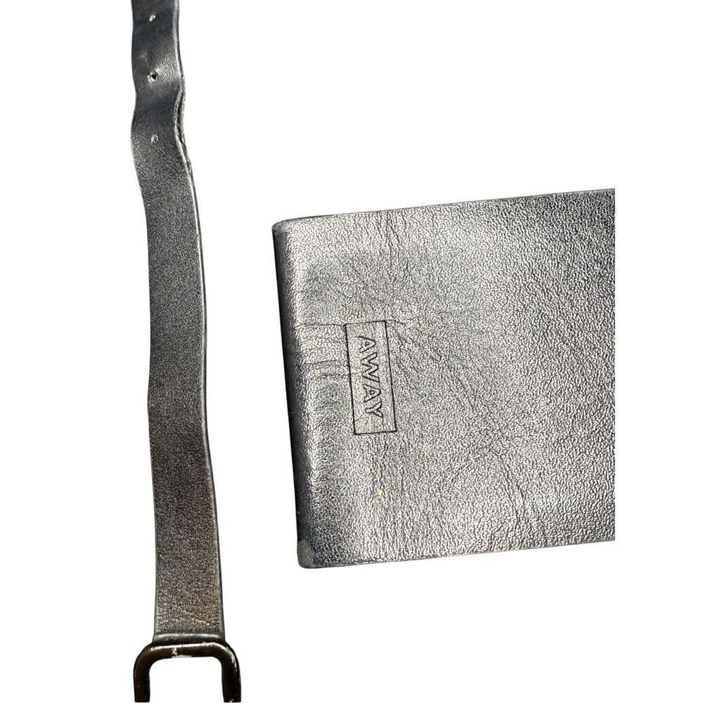 Away leather luggage tag- blank